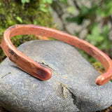 Personalized Bracelet Heavyweight Copper - Garden’s Gate Jewelry