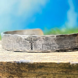 Heavyweight Medical Alert Bracelet - Sterling Silver - Garden’s Gate Jewelry