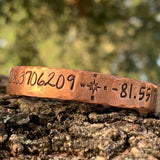 Coordinates Bracelet - Garden’s Gate Jewelry