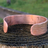 Daisy Chain Copper Cuff Bracelet - Garden’s Gate Jewelry