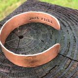 Handmade Copper Cuff Bracelet - Garden’s Gate Jewelry