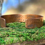 Heavy Copper Anniversary Gift - Garden’s Gate Jewelry