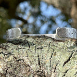 Mountains and Trees Sterling Silver Cuff Bracelet - Garden’s Gate Jewelry