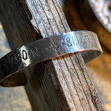 Sterling Silver Custom Coordinates Bracelet - Garden’s Gate Jewelry