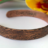 Tree Bark Bracelet - Garden’s Gate Jewelry